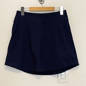 Lole navy athletic skort with pockets